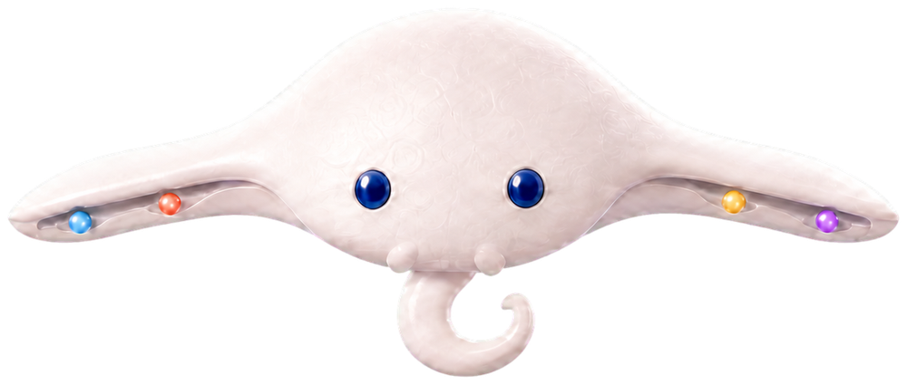 The ivory manta-like assimilMATE mascot glides above four separate message currents in blue, coral, amber, and lilac.